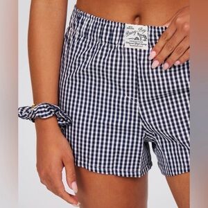 Dairy Boy Gingham Picnic Cotton Boxer Shorts S/M